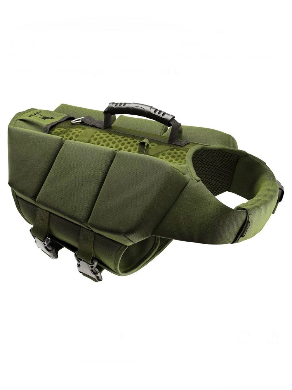NOAH & PAW Dog Life Jacket, Human Standards Lifejacket Design, Dog Life Vest for